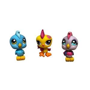 Littlest Pet Shop Bird‎ Figures Trio Set